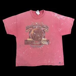 Harley Davidson Black Hills Rally 2004 T Shirt Rapid City SD Biker Tee